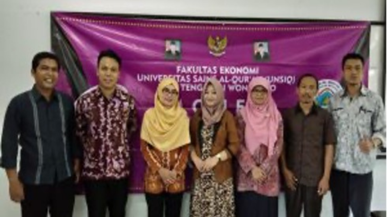 Workshop Kurikulum KKNI Prodi Akuntansi Fakultas Ekonomi UNSIQ 2018