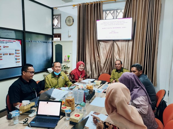 Laksanakan Audit Mutu Internal (AMI) Fakultas Ekonomi Dan Bisnis UNSIQ Berkomitmen Meningkatkan Tata Kelola yang Baik dan Berdampak