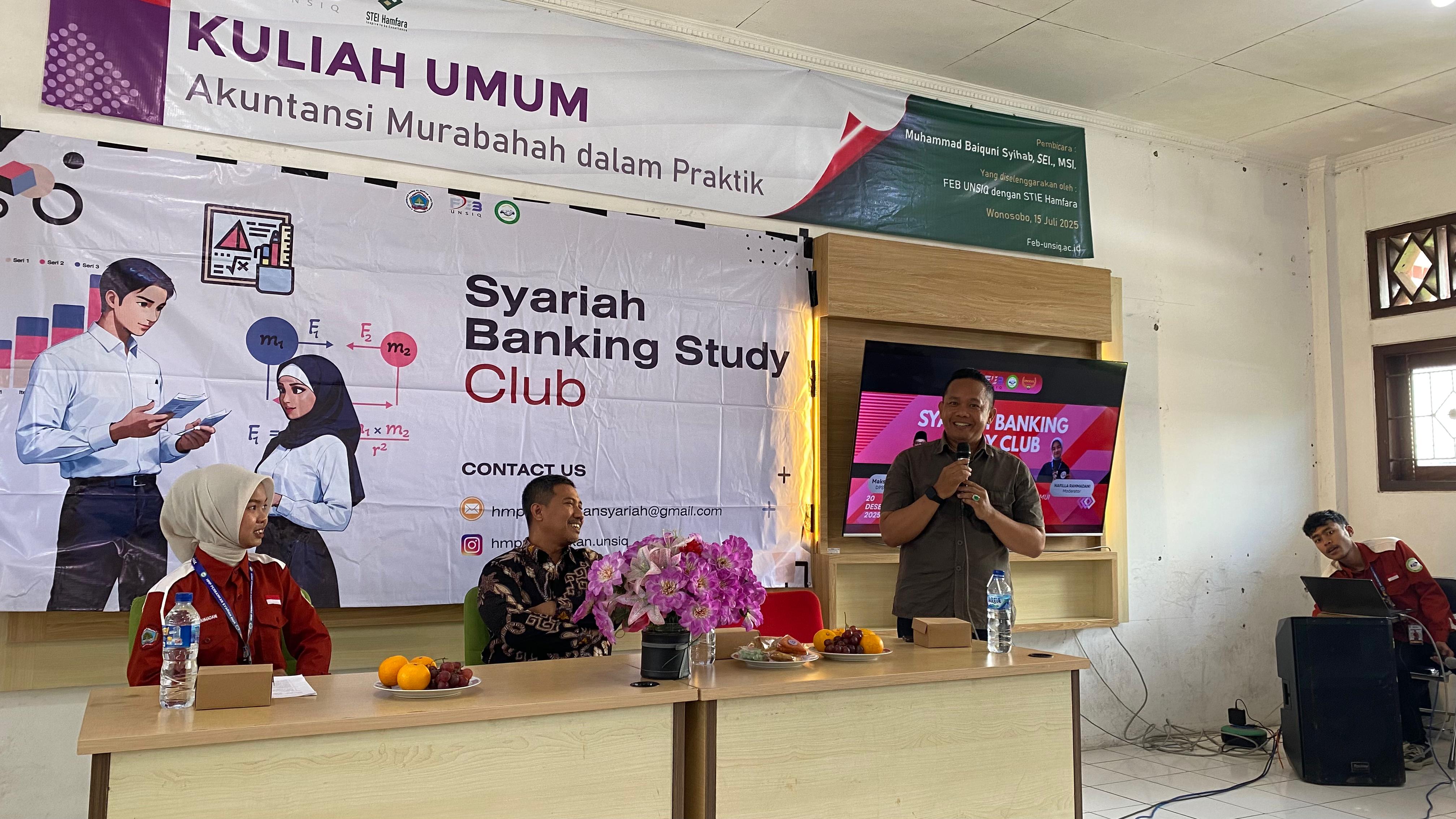 HMP Perbankan Syariah UNSIQ Gelar Study Circle Bedah Fatwa DSN-MUI tentang Akad Mudharabah dan Musyarakah