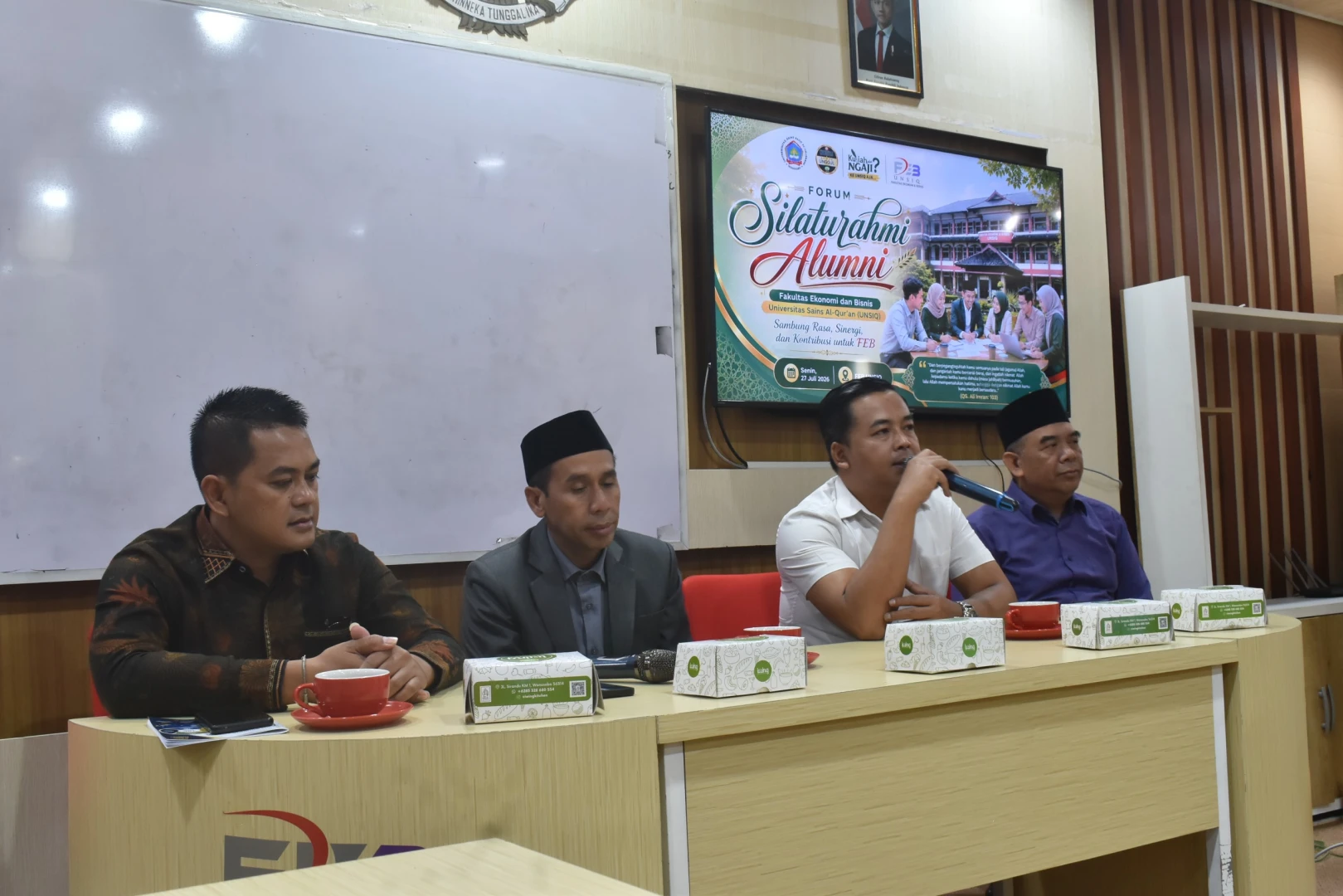 Perkuat Jejaring Alumni, FEB UNSIQ Bangun Sinergi Strategis dengan Anggota DPRD Wonosobo