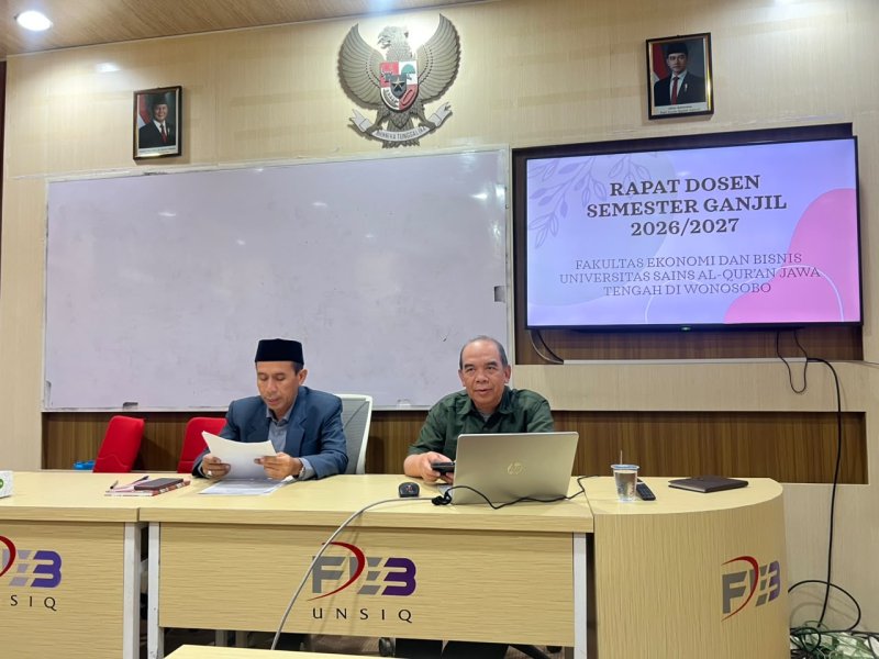 Transformasi Akademik FEB UNSIQ Tahun 2026/2027: Penguatan Plotting Dosen, Implementasi Kurikulum OBE, dan Akselerasi Tridarma Menuju Akreditasi Unggul LAMEMBA